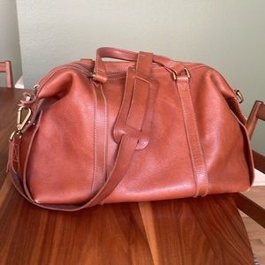 Madewell leather Saddle Bag